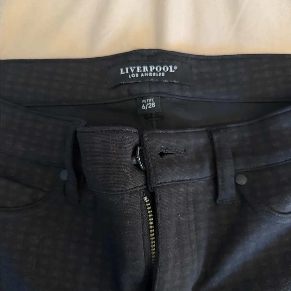Liverpool Black Textured Jeans - Picture 2 of 3